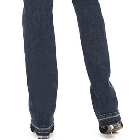 FRAME Denim Le Mini Boot Jethro Released Hem mid rise slim boot fit size 24 BNWT - Picture 4 of 13